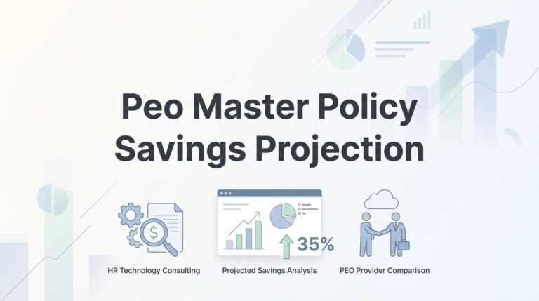 How to Project Your Savings Under a PEO Master Insurance Policy
