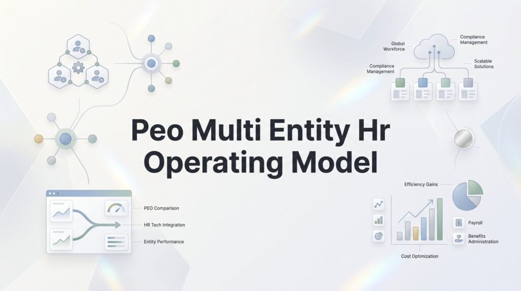 PEO Multi-Entity HR Operating Model: How It Actually Works Across Multiple Business Units