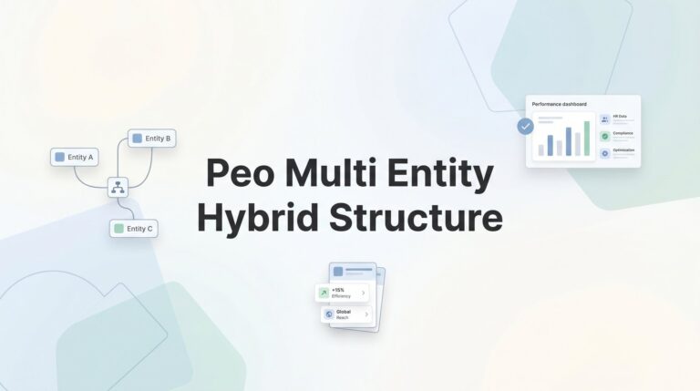 PEO Multi-Entity Hybrid Structures: When Splitting Your Workforce Model Actually Makes Sense