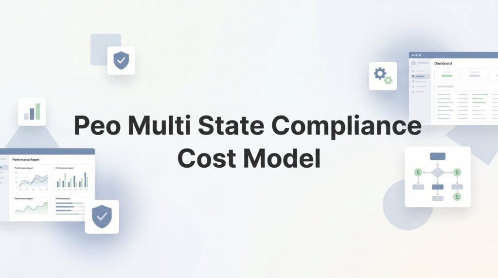 PEO Multi-State Compliance Cost Model: What You’re Actually Paying For