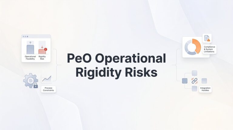 7 PEO Operational Rigidity Risks That Can Lock Your Business Into Bad Patterns