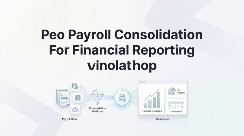 How to Consolidate PEO Payroll Data for Clean Financial Reporting