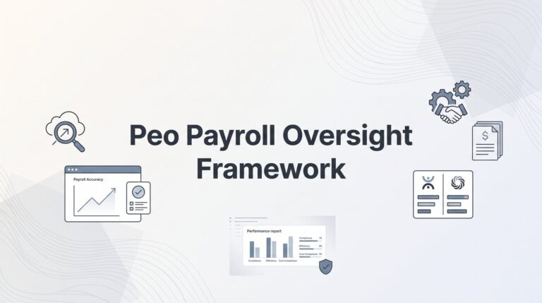 PEO Payroll Oversight Framework: How to Keep Control When Someone Else Runs Your Payroll