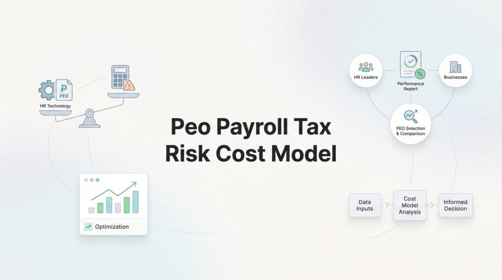 PEO Payroll Tax Risk Cost Model: How to Quantify What You’re Actually Exposed To