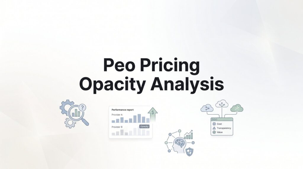 PEO Pricing Opacity Analysis: What’s Actually Hidden in Your Quote