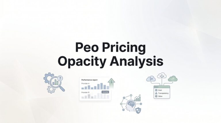 PEO Pricing Opacity Analysis: What’s Actually Hidden in Your Quote