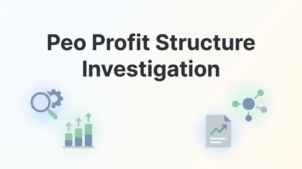 PEO Profit Structure Investigation: Where Your Money Actually Goes