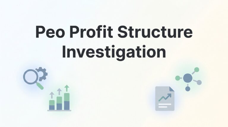 PEO Profit Structure Investigation: Where Your Money Actually Goes