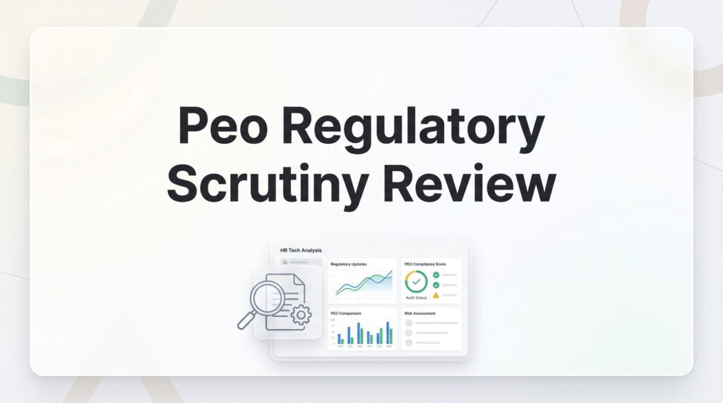 PEO Regulatory Scrutiny Review: What Business Owners Need to Know Before Signing