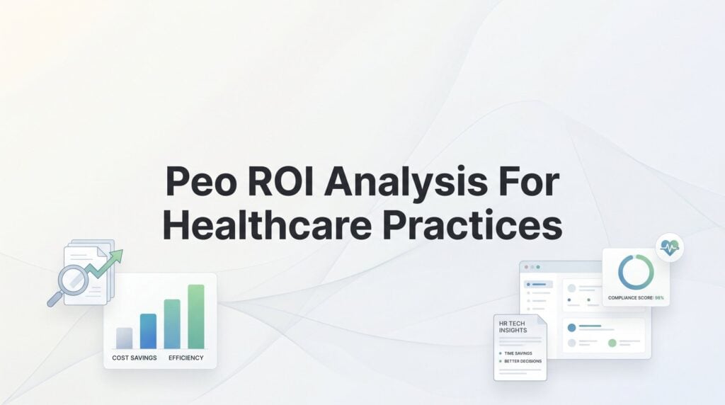 How to Run a PEO ROI Analysis for Your Healthcare Practice