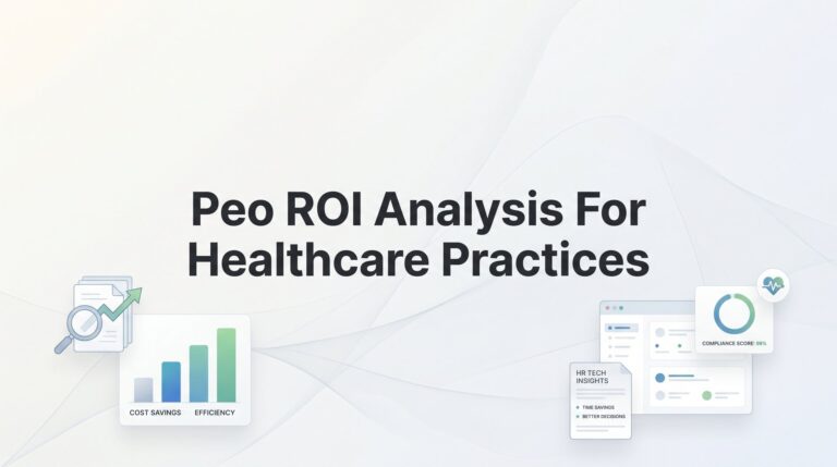 How to Run a PEO ROI Analysis for Your Healthcare Practice