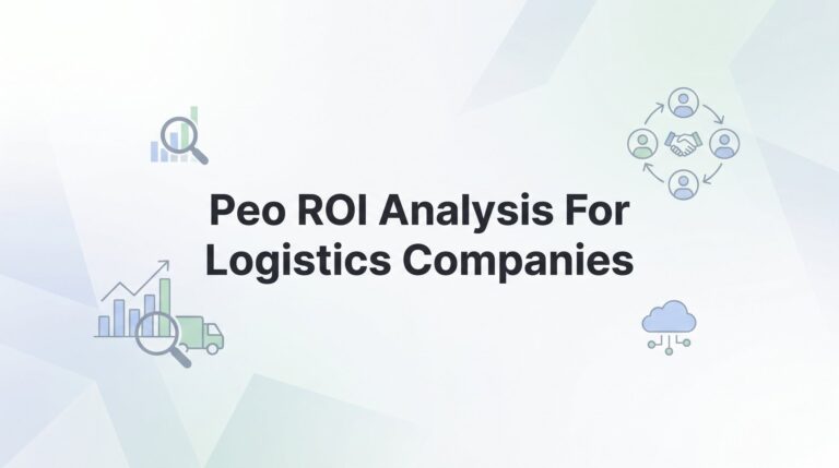 How to Run a PEO ROI Analysis for Your Logistics Company