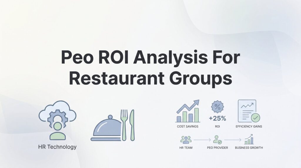How to Run a PEO ROI Analysis for Your Restaurant Group