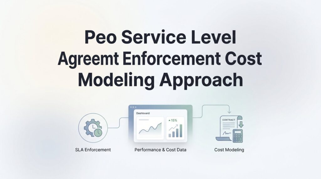 How to Build a Cost Model for Enforcing Your PEO Service Level Agreement