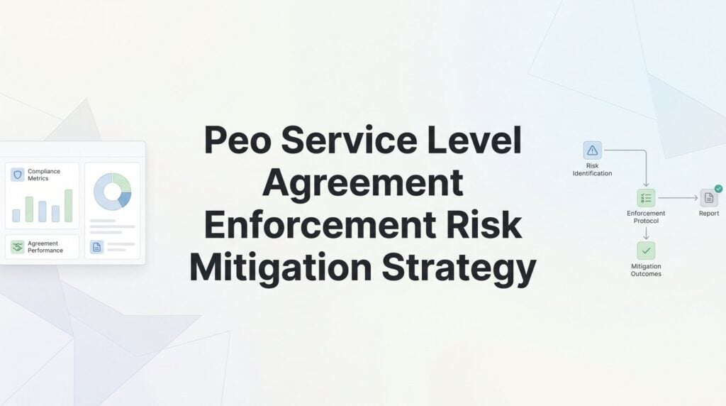 How to Enforce Your PEO Service Level Agreement and Reduce Risk Exposure
