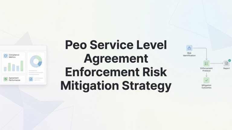 How to Enforce Your PEO Service Level Agreement and Reduce Risk Exposure