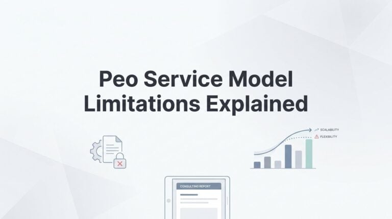 PEO Service Model Limitations Explained: What the Sales Pitch Won’t Tell You