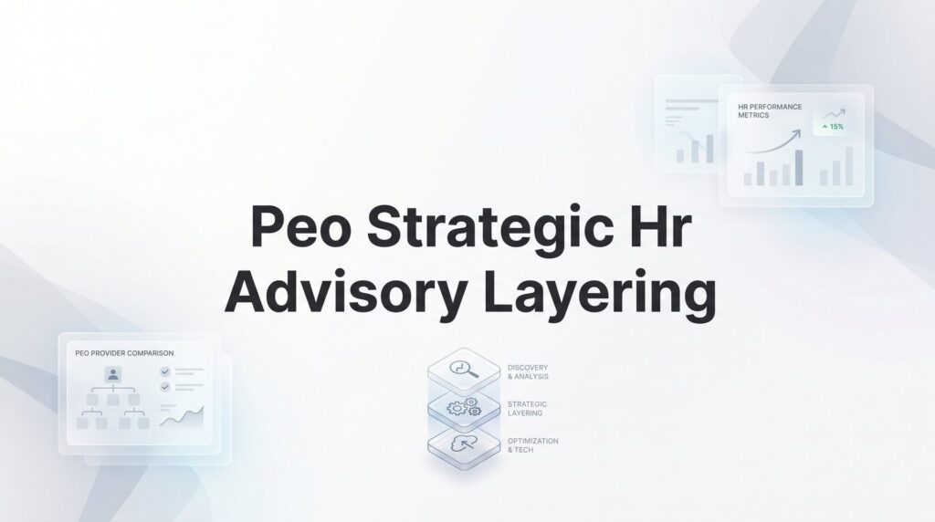 PEO Strategic HR Advisory Layering: When Standard PEO Services Aren’t Enough