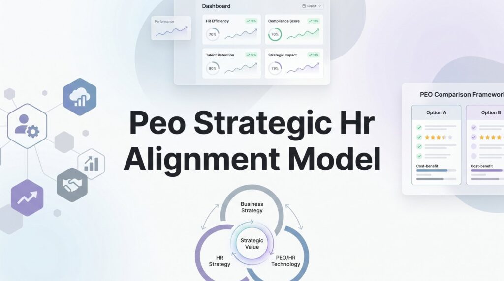 PEO Strategic HR Alignment Model: How to Match Your PEO to the Way Your Business Actually Works