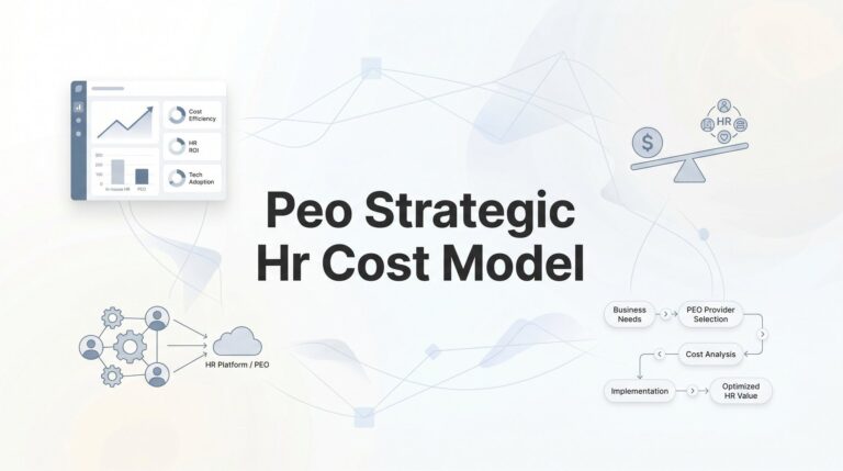 PEO Strategic HR Cost Model: How to Map the Real Cost of Outsourcing HR