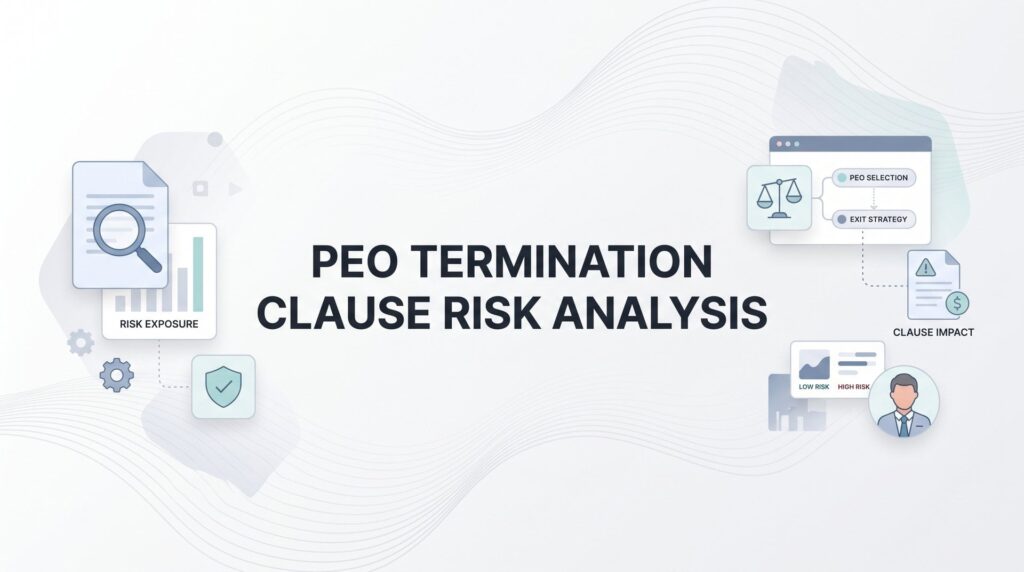 PEO Termination Clause Risk Analysis: What You’re Actually Agreeing To
