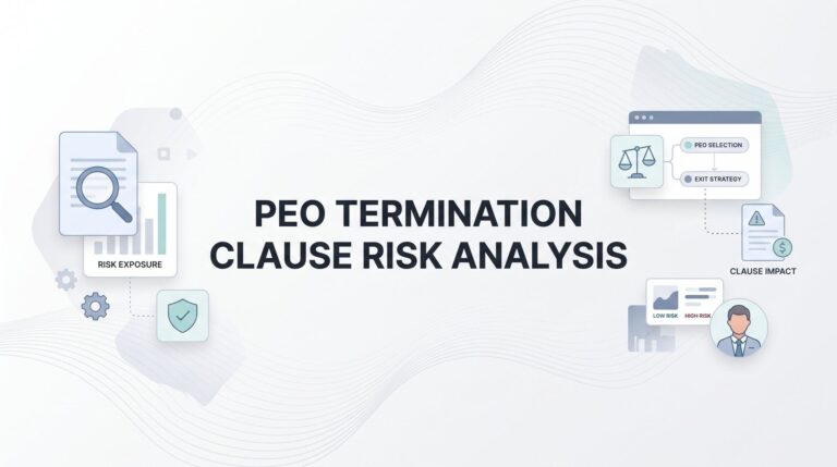 PEO Termination Clause Risk Analysis: What You’re Actually Agreeing To