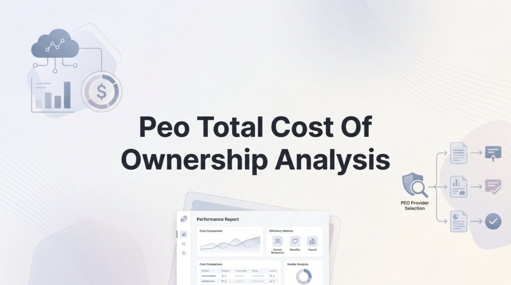 PEO Total Cost of Ownership Analysis: What You’re Actually Paying Beyond the Admin Fee