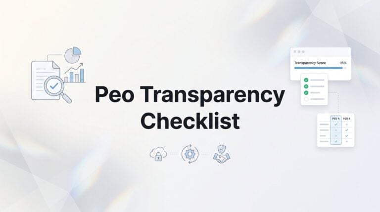 8 PEO Transparency Checks You Should Run Before Signing Anything