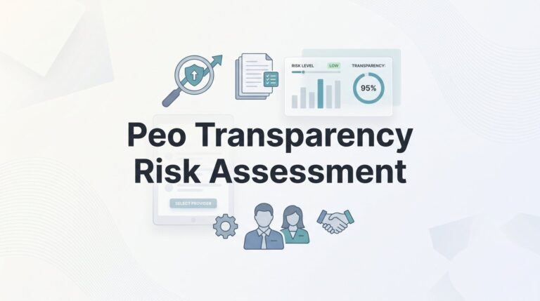 7 PEO Transparency Risk Assessment Strategies That Protect Your Bottom Line