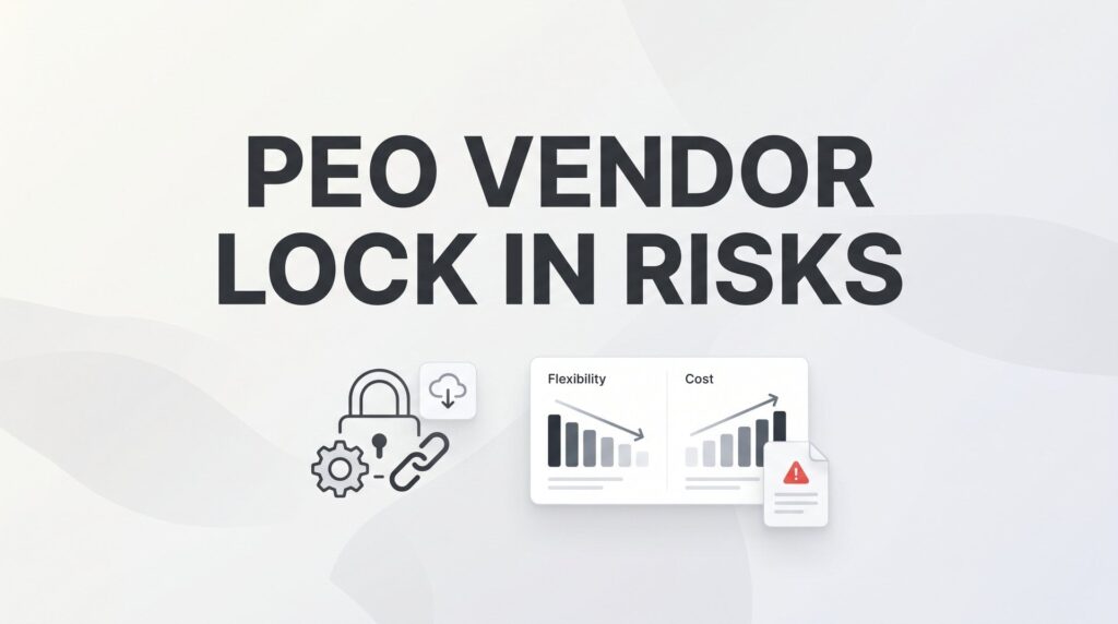 PEO Vendor Lock-In Risks: What Actually Traps You and How to Avoid It