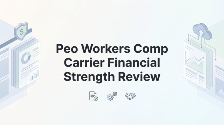How to Review Your PEO’s Workers Comp Carrier Financial Strength Before Signing