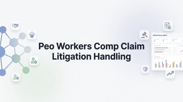 How to Handle Workers’ Comp Claim Litigation Through Your PEO: A Practical Guide