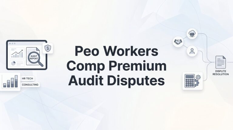 How to Dispute a PEO Workers Comp Premium Audit: A Practical Guide