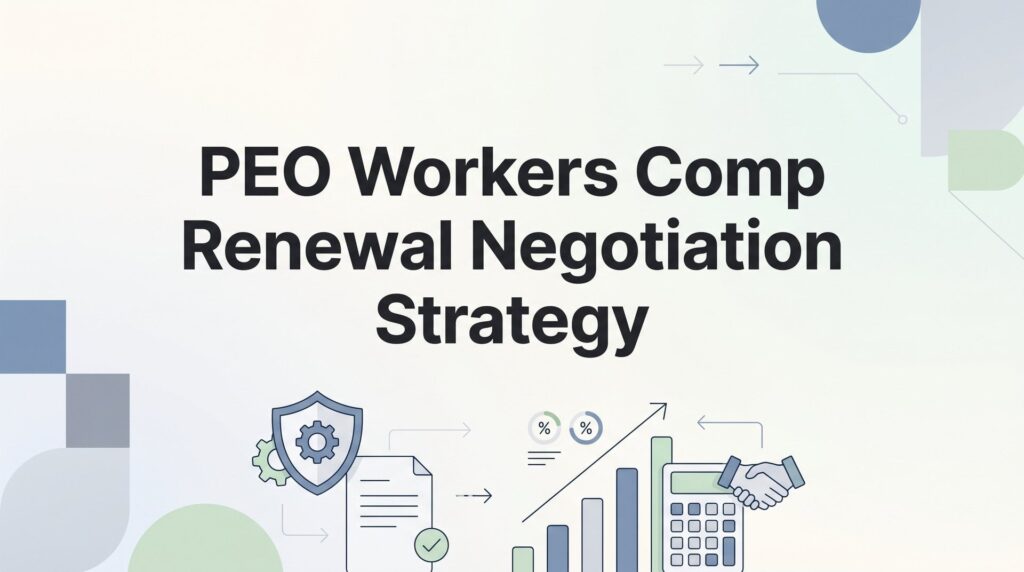 How to Negotiate Your PEO Workers’ Comp Renewal: A Practical Strategy Guide