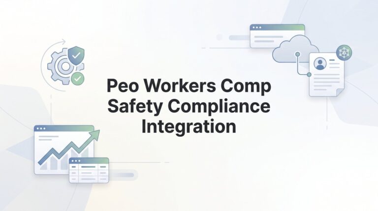 How to Integrate Workers’ Comp Safety Programs with Your PEO: A Practical Walkthrough