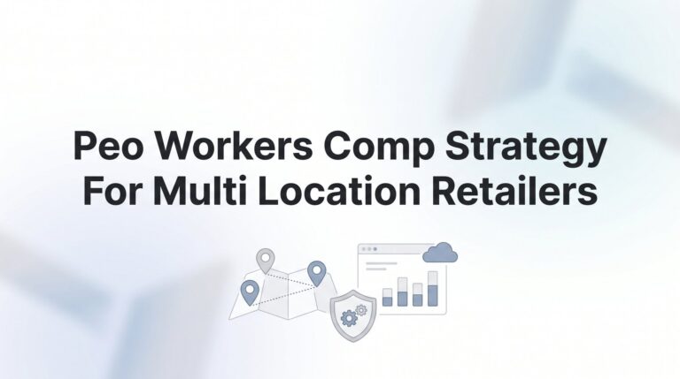 How to Build a PEO Workers’ Comp Strategy for Multi-Location Retail Operations