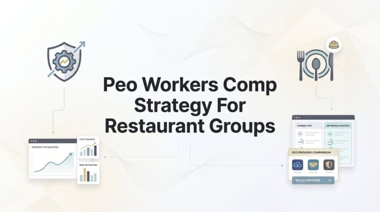 How to Build a PEO Workers’ Comp Strategy for Your Restaurant Group