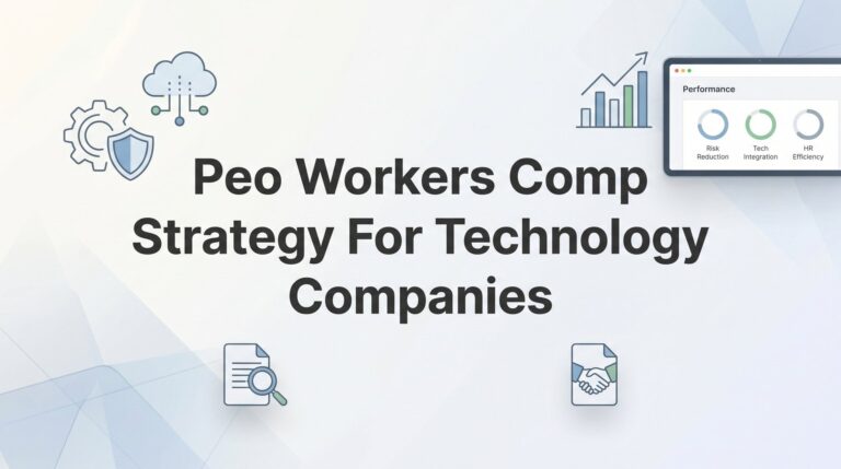 How to Build a PEO Workers’ Comp Strategy for Your Technology Company