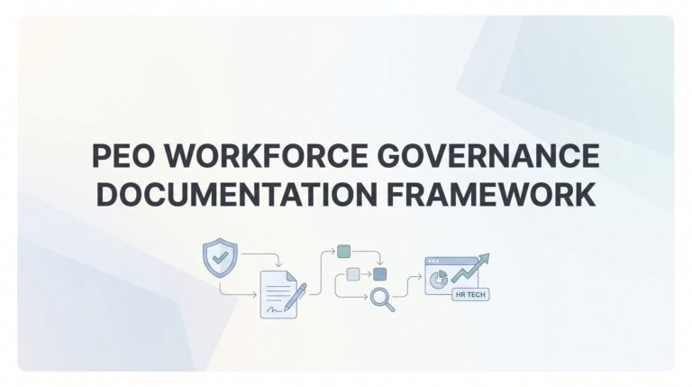 7 Strategies for Building a PEO Workforce Governance Documentation Framework