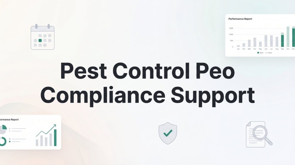 Pest Control PEO Compliance Support: What It Actually Covers (and Where It Falls Short)