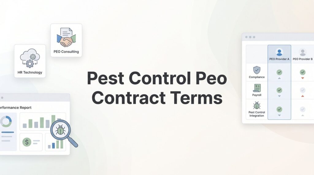 Pest Control PEO Contract Terms: What to Negotiate Before You Sign