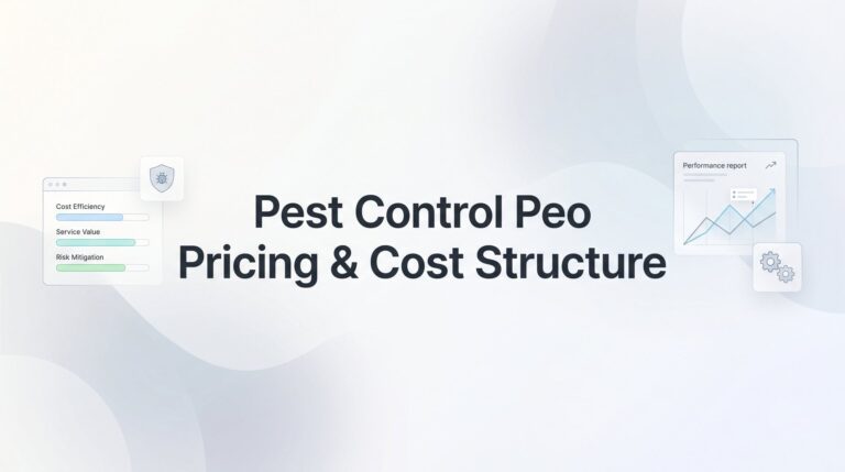 7 Strategies to Decode Pest Control PEO Pricing Before You Sign
