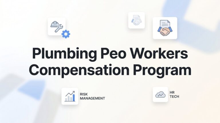 Plumbing PEO Workers Compensation Program: What Contractors Need to Know Before Signing
