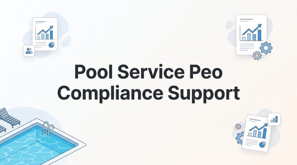 Pool Service PEO Compliance Support: What It Actually Covers (and Where It Falls Short)