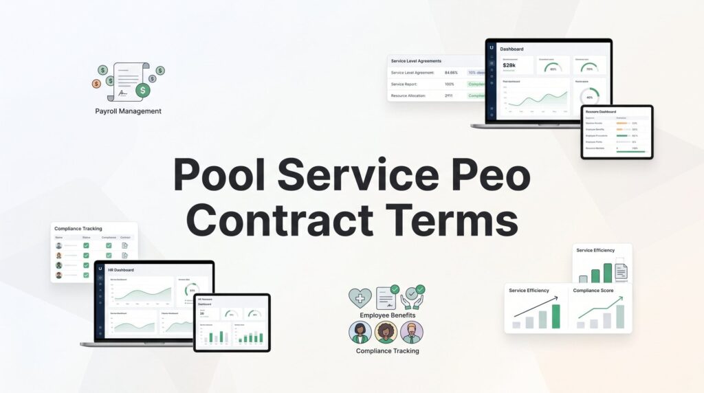 Pool Service PEO Contract Terms: What to Read Before You Sign