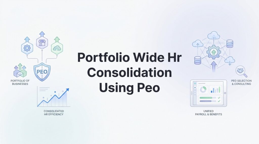 How to Consolidate HR Across a Portfolio of Companies Using a PEO