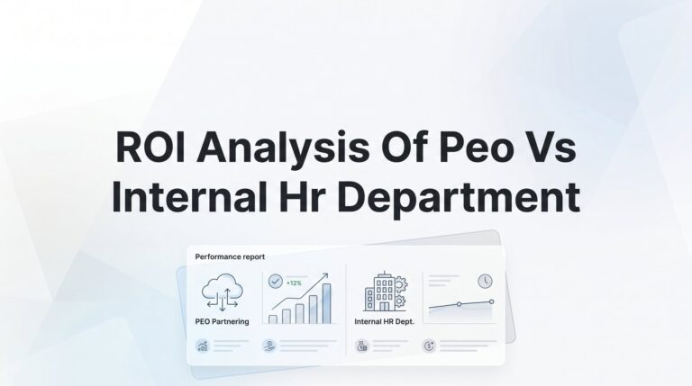 7 Strategies to Run a Real ROI Analysis: PEO vs. Keeping HR In-House