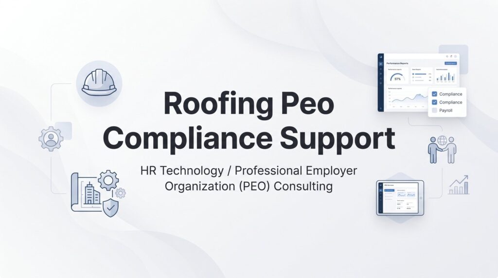 Roofing PEO Compliance Support: What It Actually Covers and When You Need It