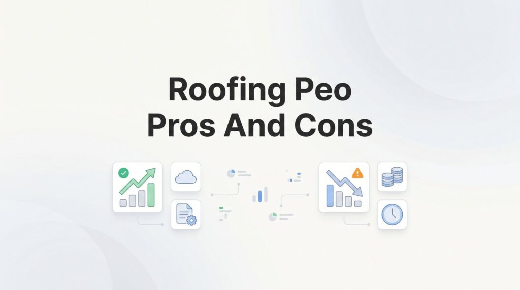 Roofing PEO Pros and Cons: What Contractors Actually Need to Know Before Signing
