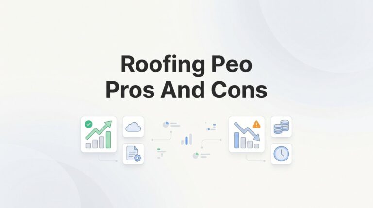 Roofing PEO Pros and Cons: What Contractors Actually Need to Know Before Signing
